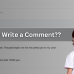 How to Write a Comment